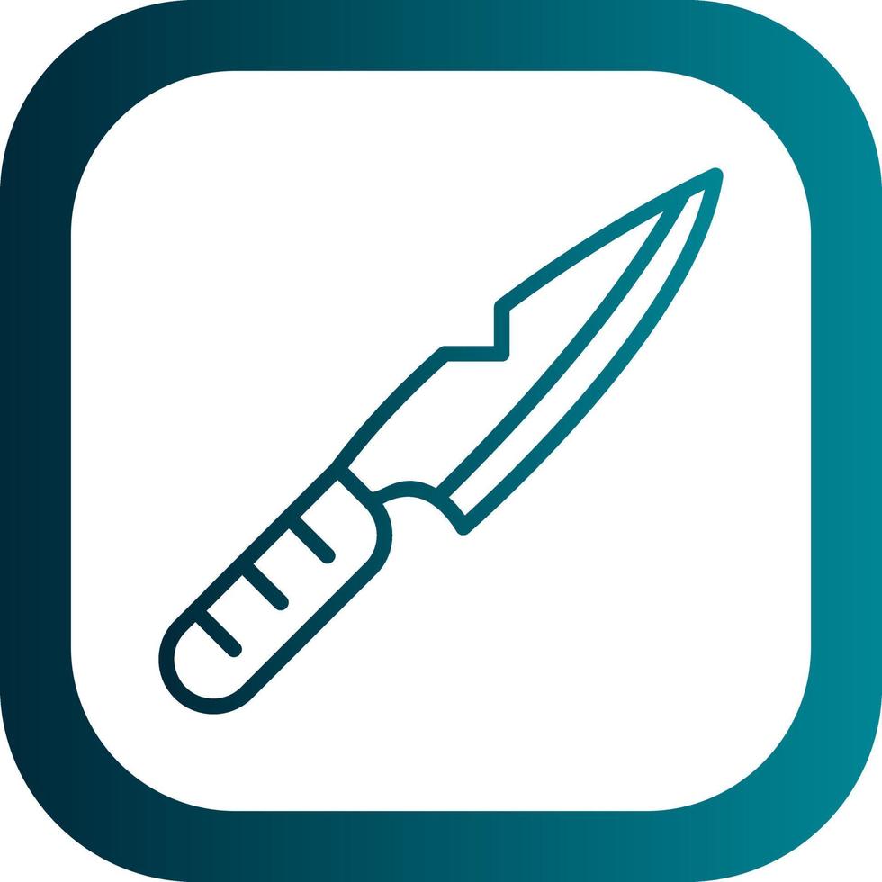 Knife Vector Icon Design