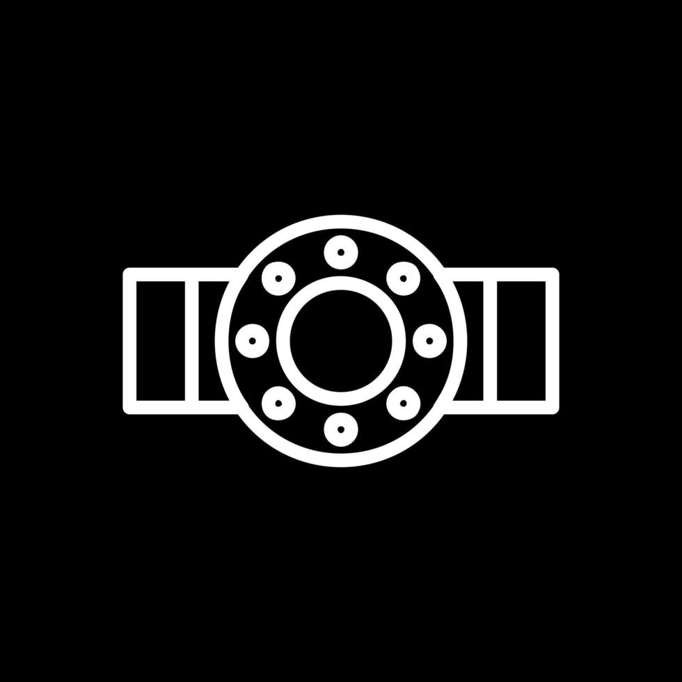 Flange Vector Icon Design