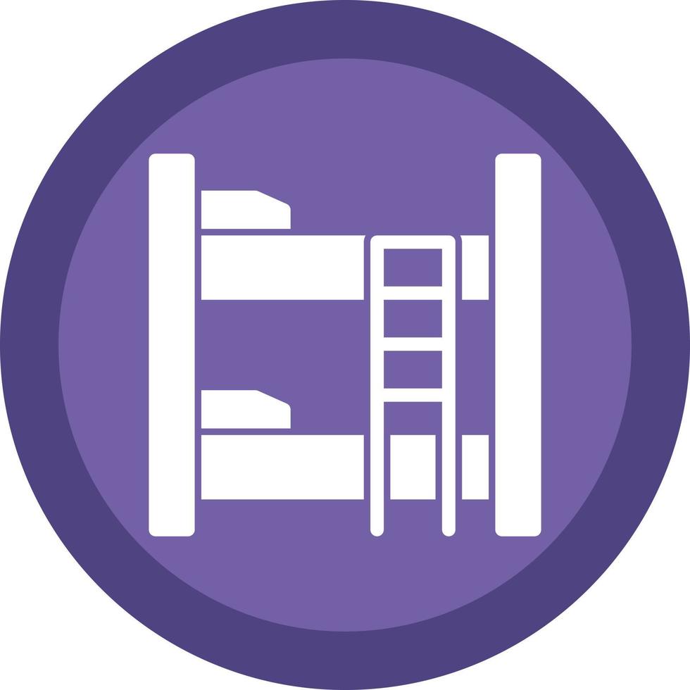 Bunk Vector Icon Design