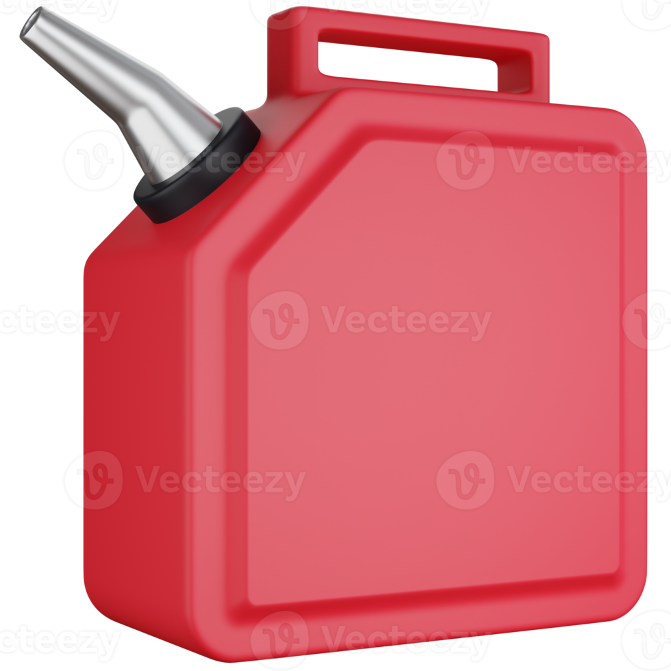 3D Icon Illustration Fuel Jerry Can png