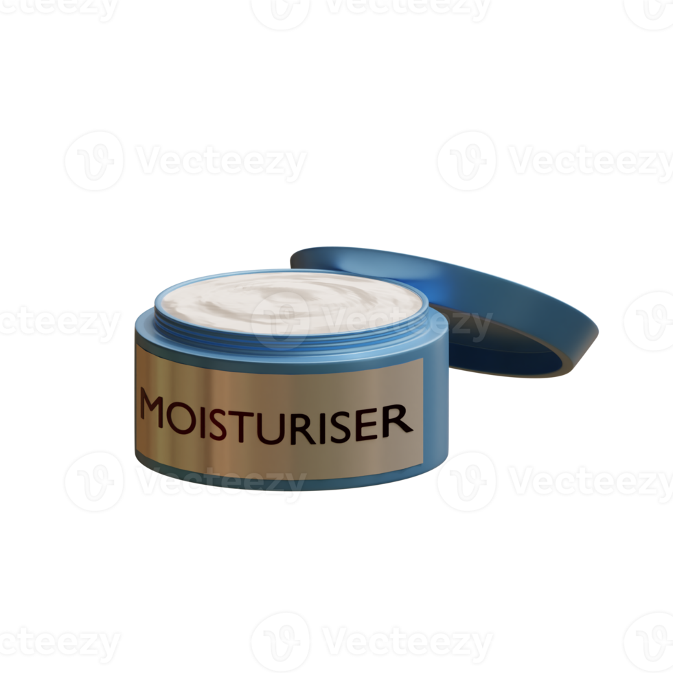 3d moisturiser perfect for makeup design project png