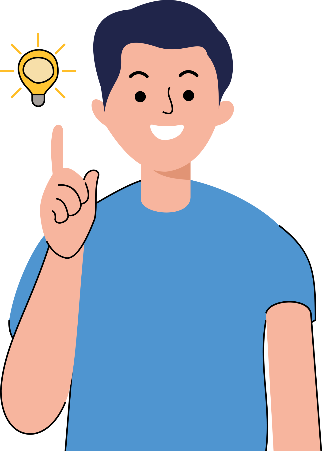 Man Showing Good Idea Gesture Great Idea Concept Illustration Found A man-showing-good-idea-gesture-great-idea-concept-illustration-found-a