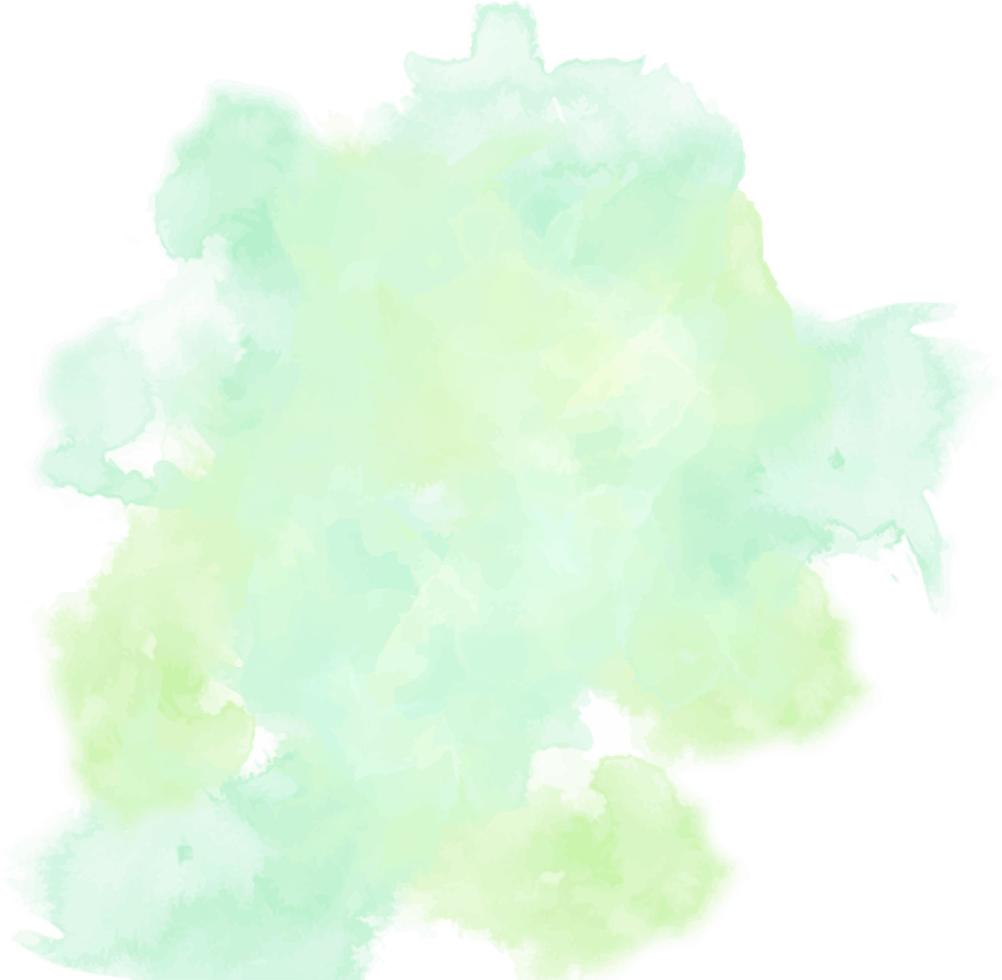 background watercolor green combination vector