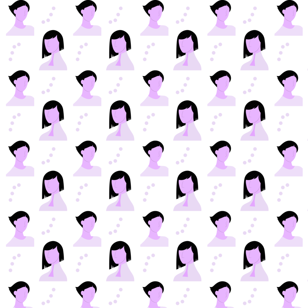 Background with illustration of women. png