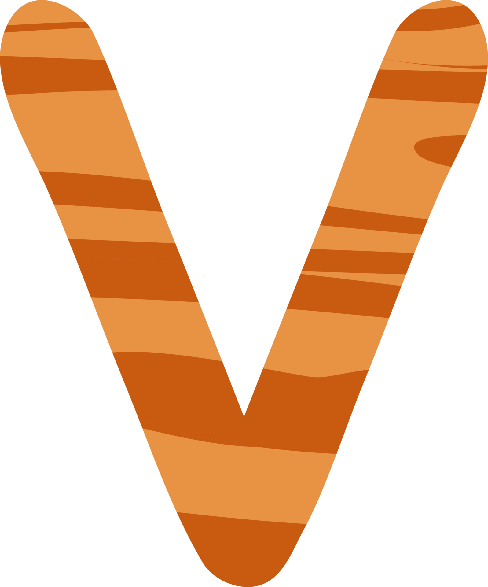 carta v Inglês alfabeto árvore estrutura. 21182927 PNG