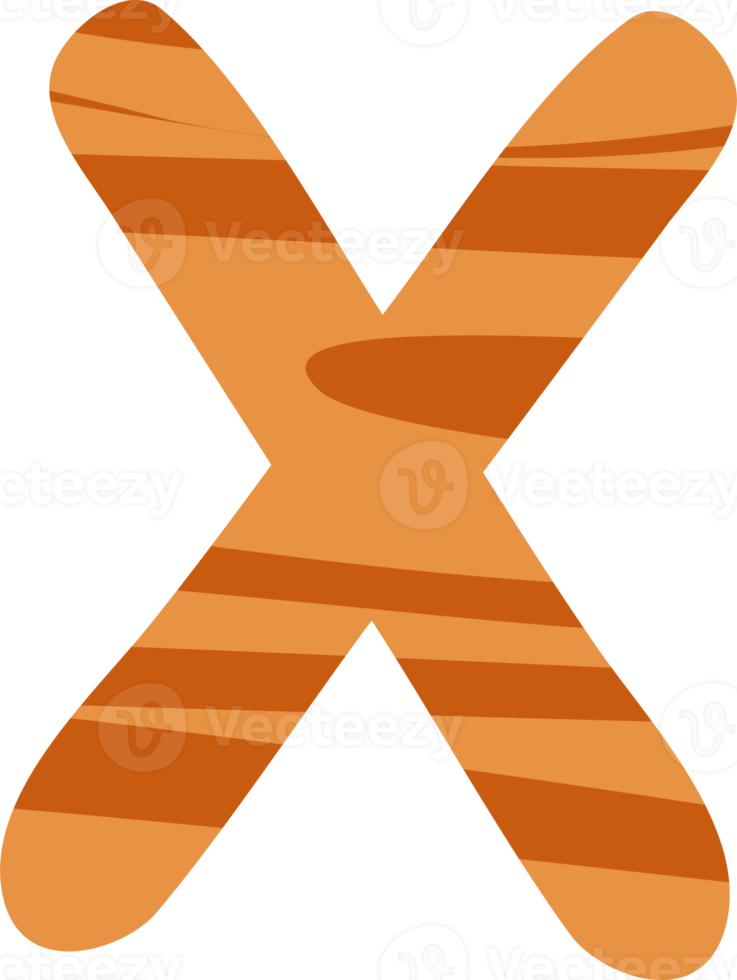 Letter  X english alphabet tree structure. png