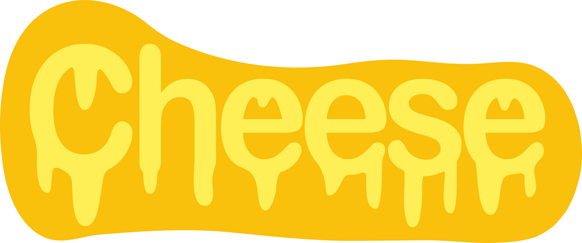 Melting Cheese Letter png