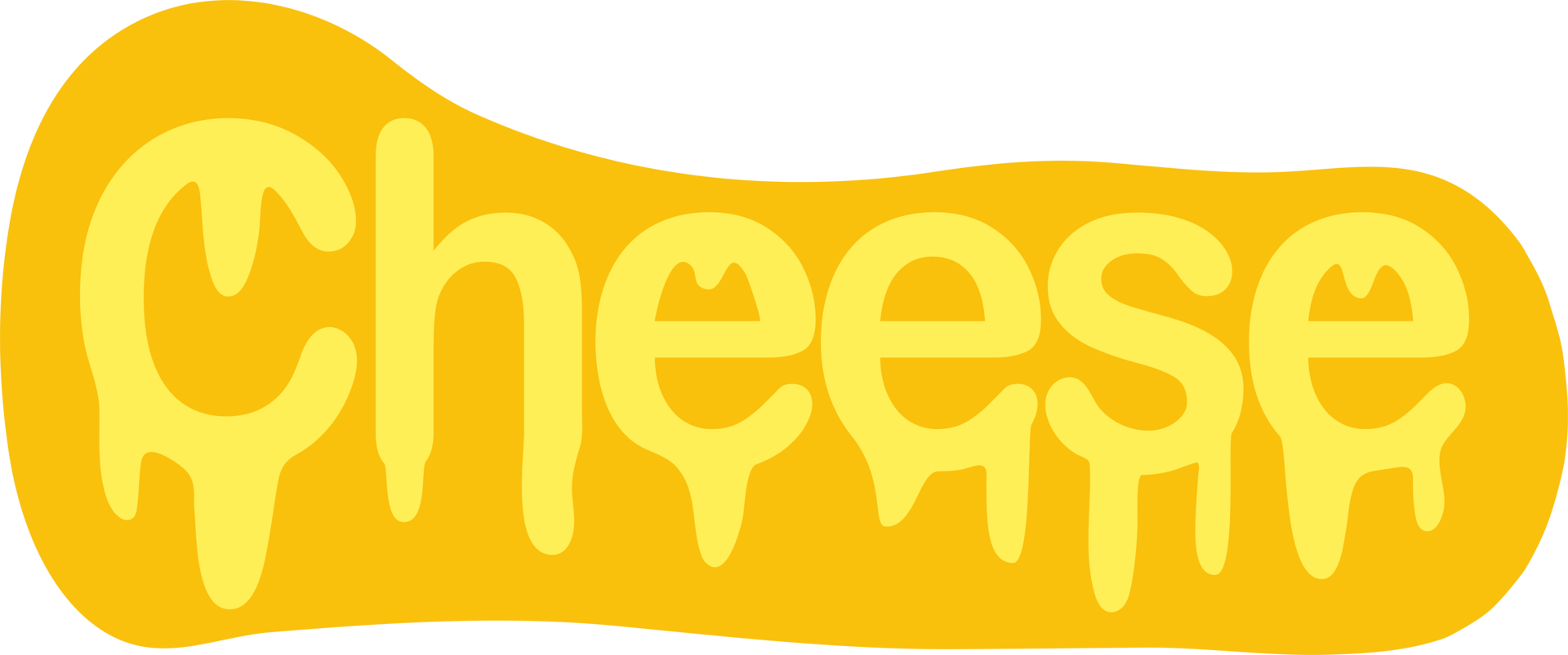 Melting Cheese Letter 21183055 PNG