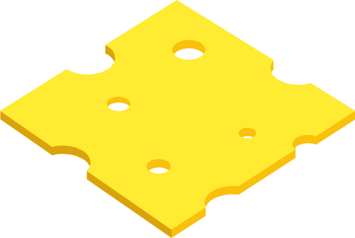 Sheet of cheese png