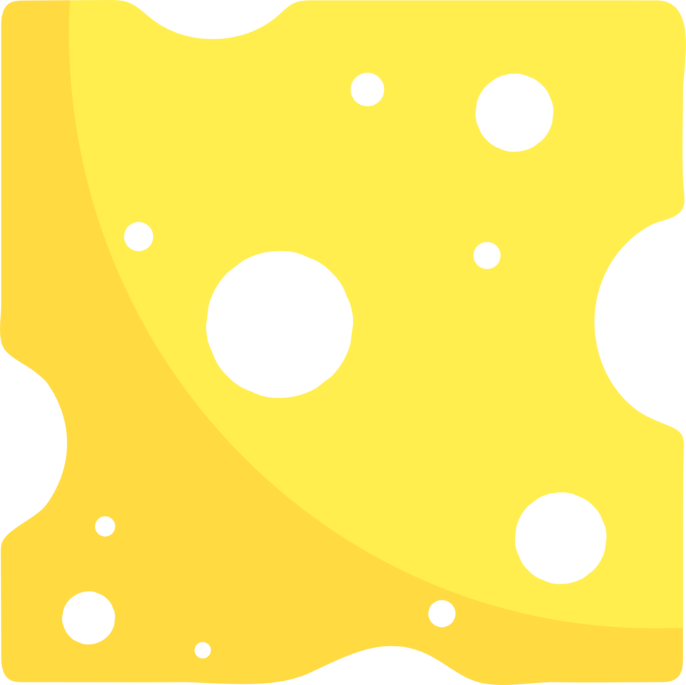 Sheet of cheese png