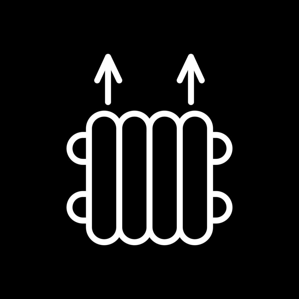 Radiator Vector Icon Design