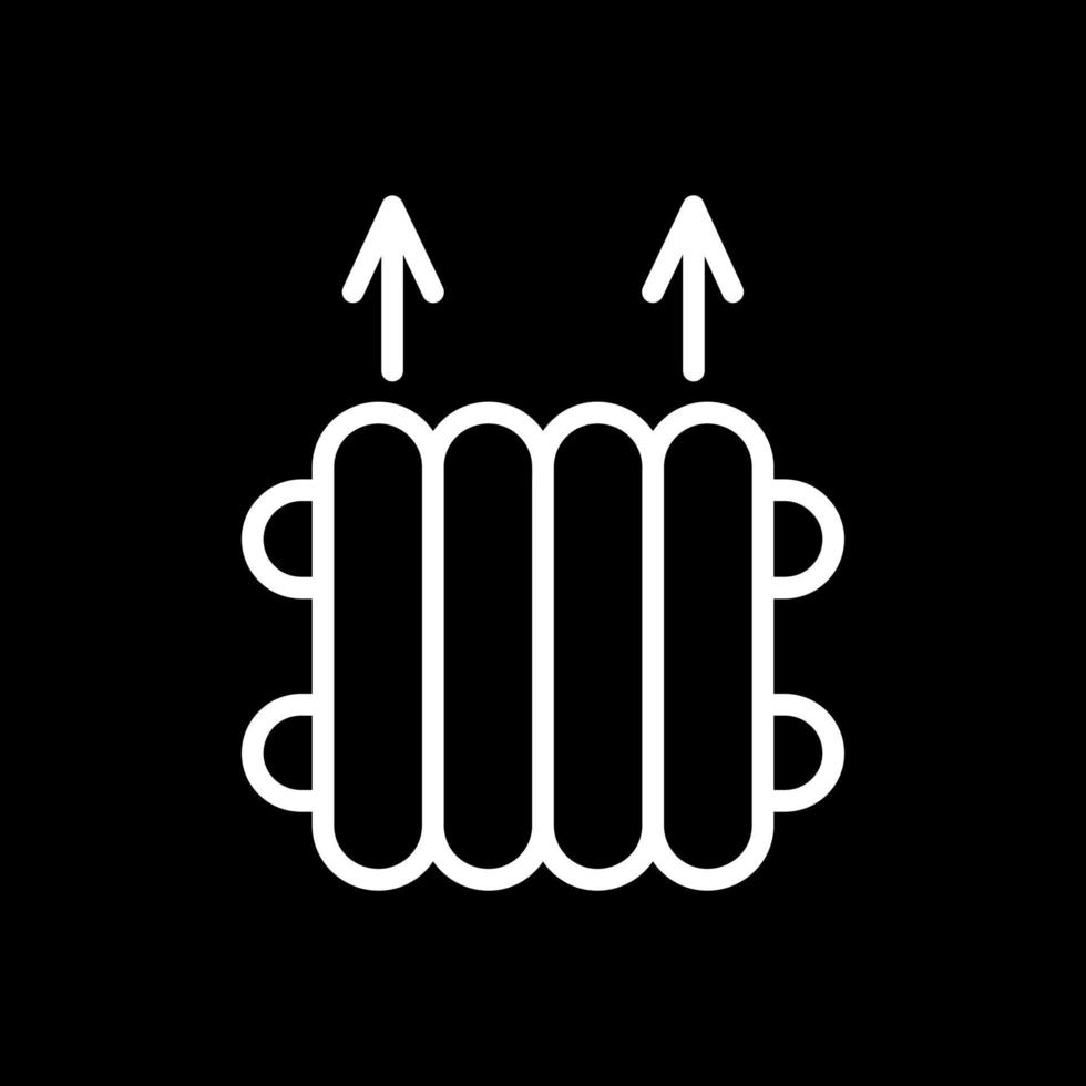 Radiator Vector Icon Design