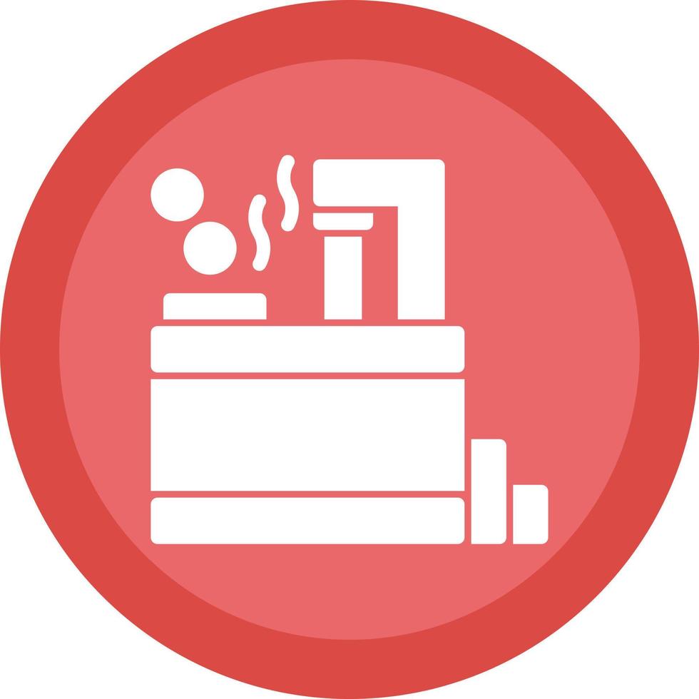 Jacuzzi Vector Icon Design