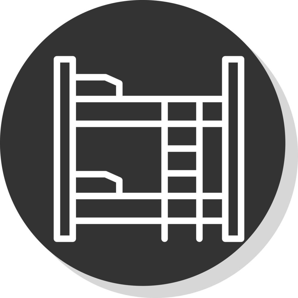 Bunk Vector Icon Design