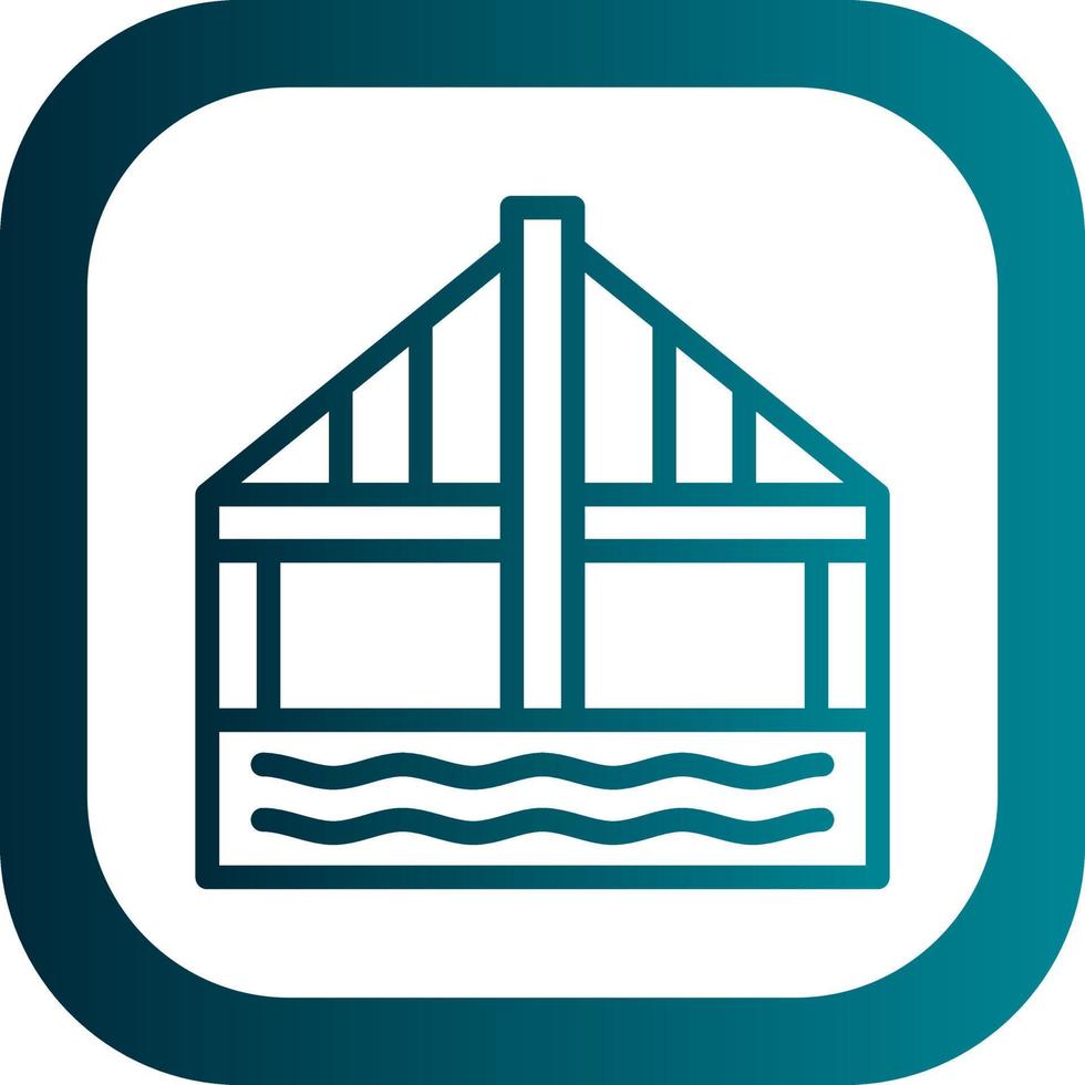 Bridge Vector Icon Design