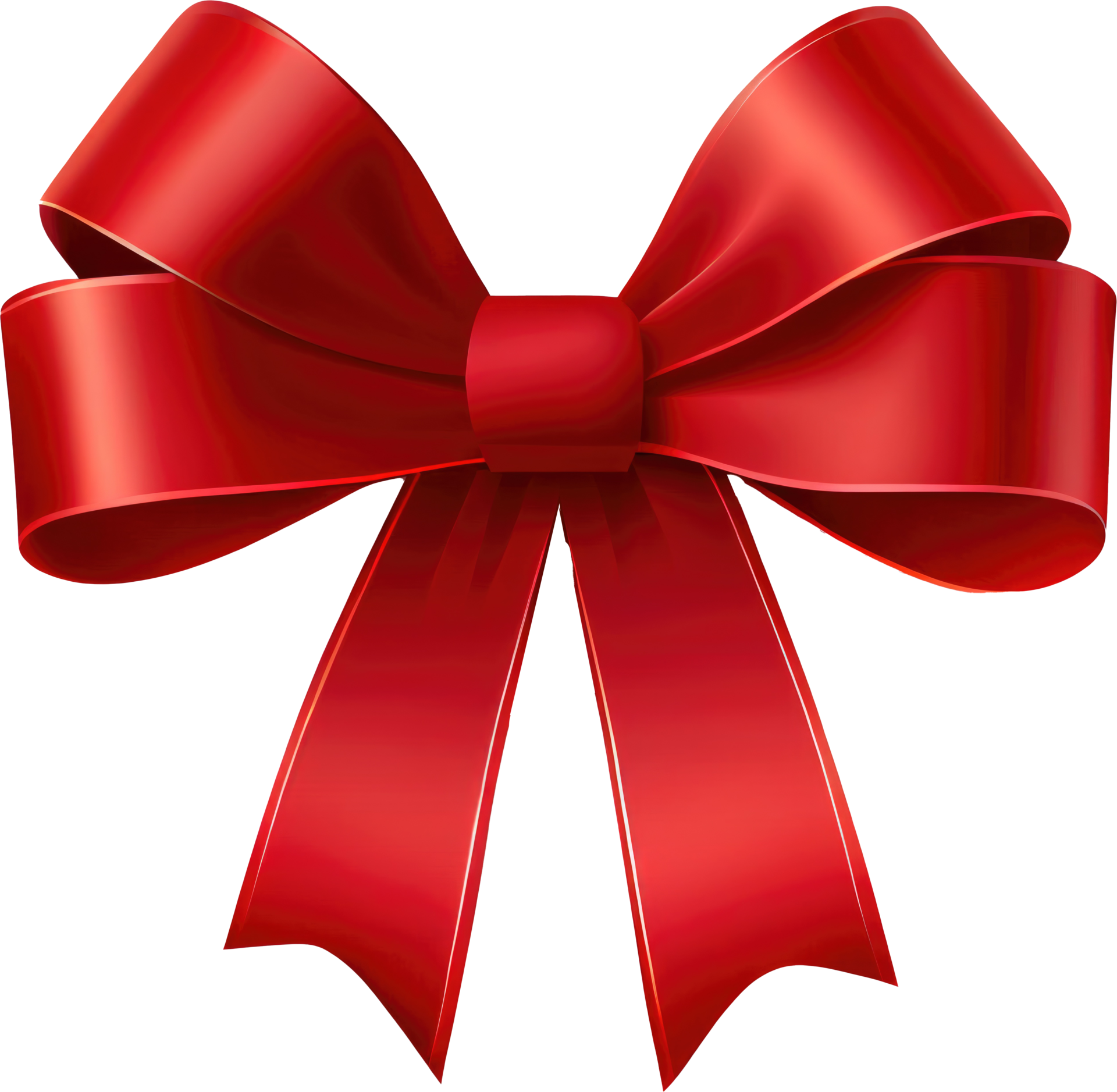 Realistic Red Bow 21183375 PNG
