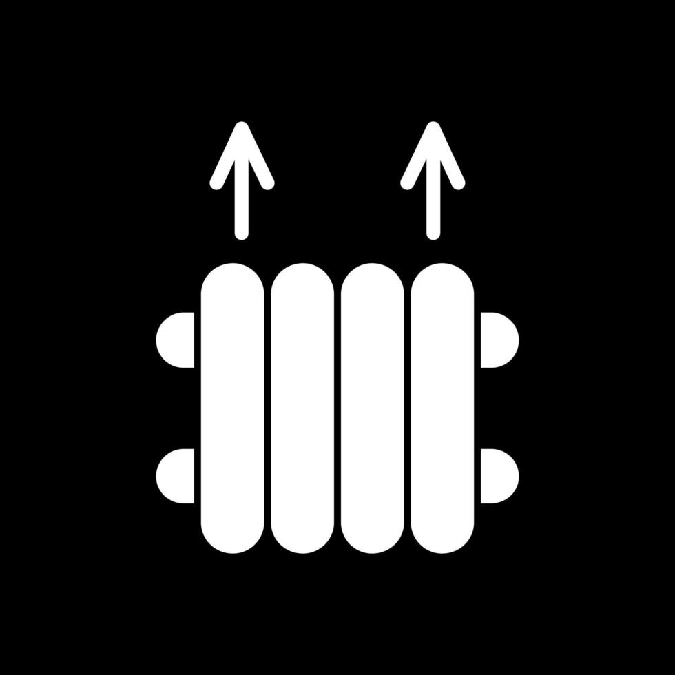Radiator Vector Icon Design