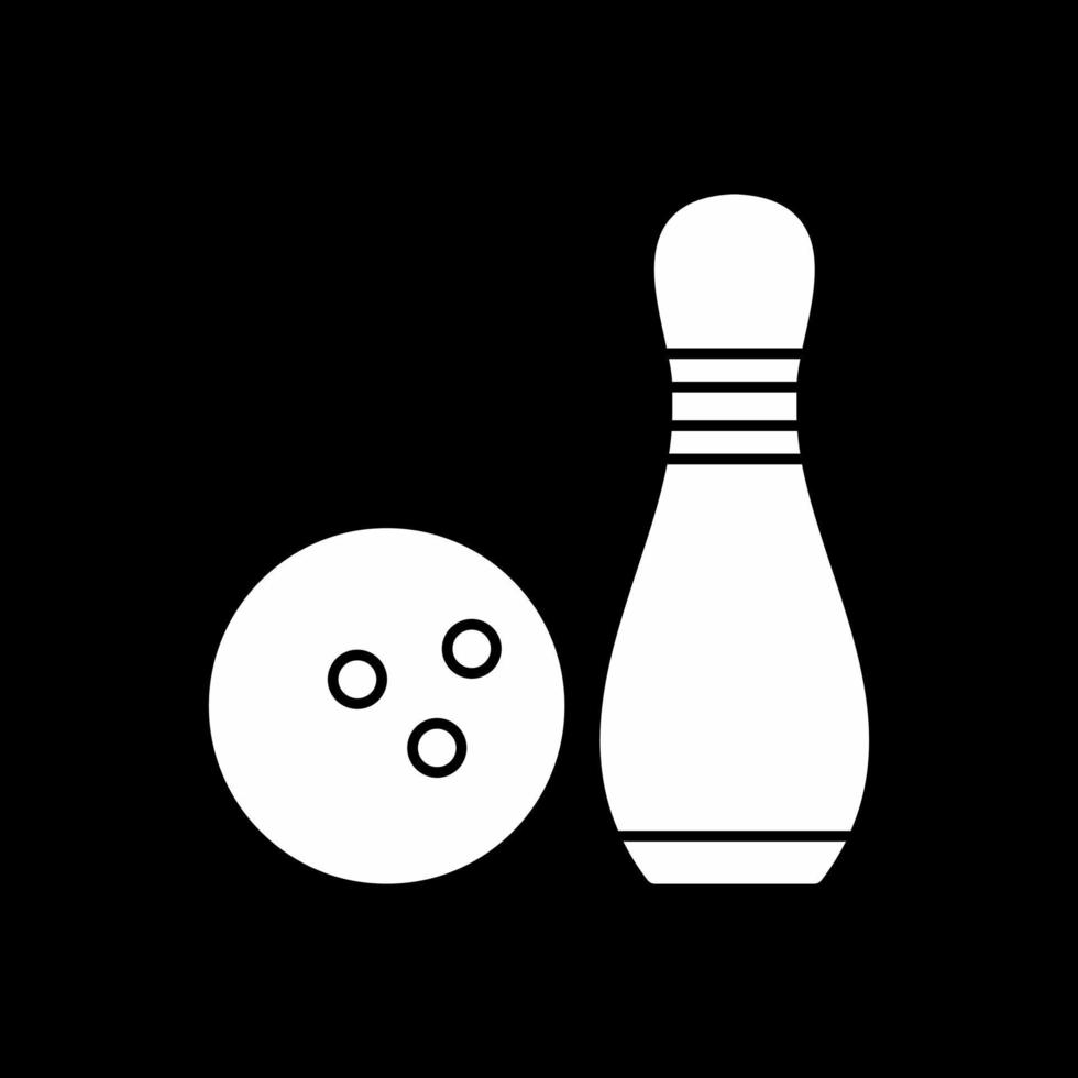 Bowling Vector Icon Design