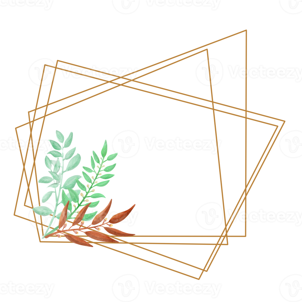 monoline element floral png