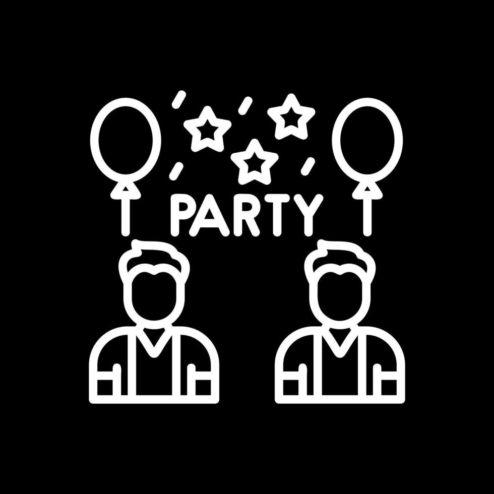 Party Vector Icon Design