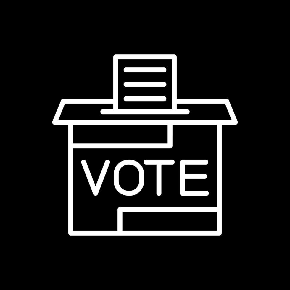 Ballot Vector Icon Design