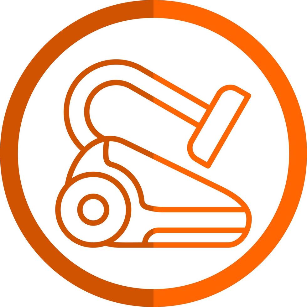 Vacuum Cleaner Vector Icon Design