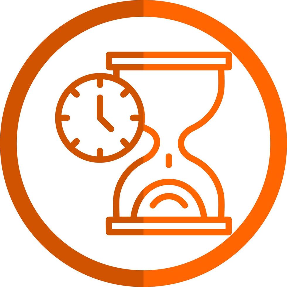 diseño de icono de vector de reloj de arena