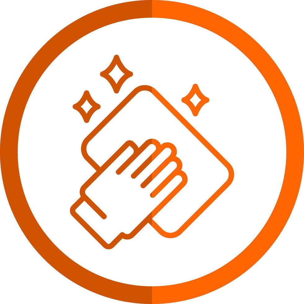 Wipe Vector Icon Design