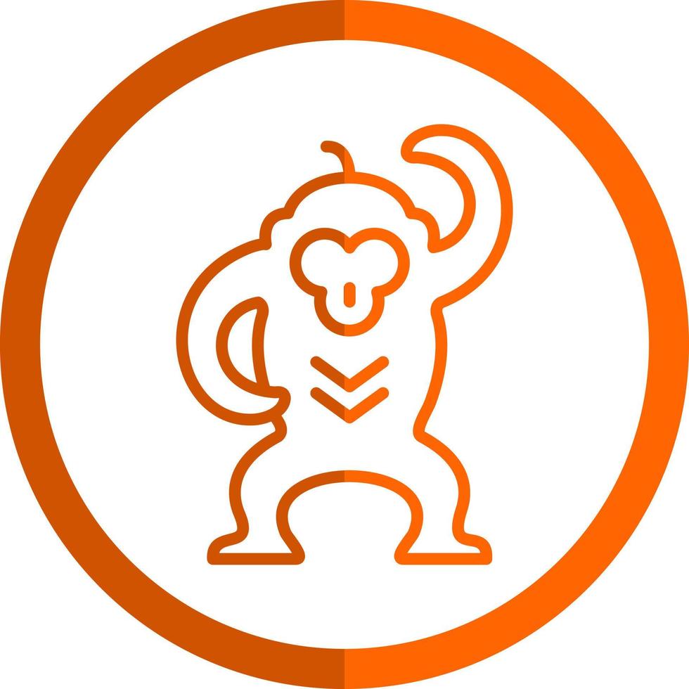 Monkey Vector Icon Design