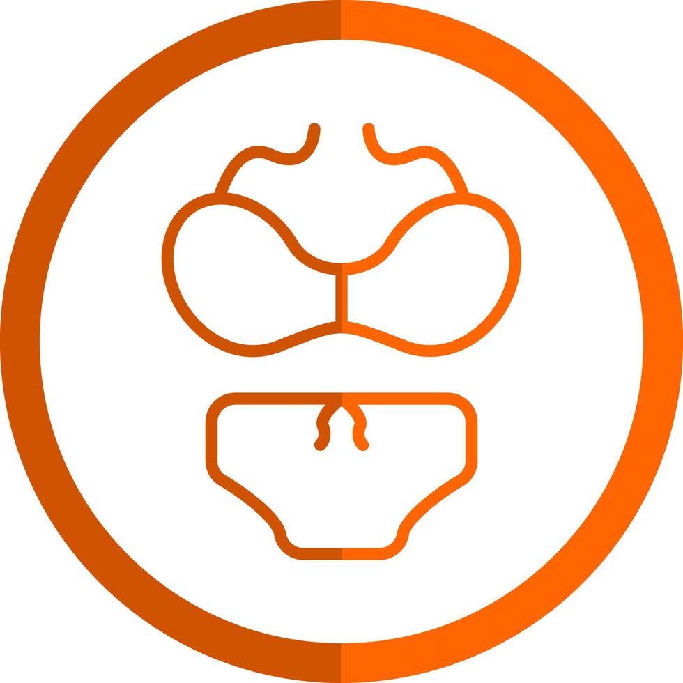 Swimsuit Vector Icon Design