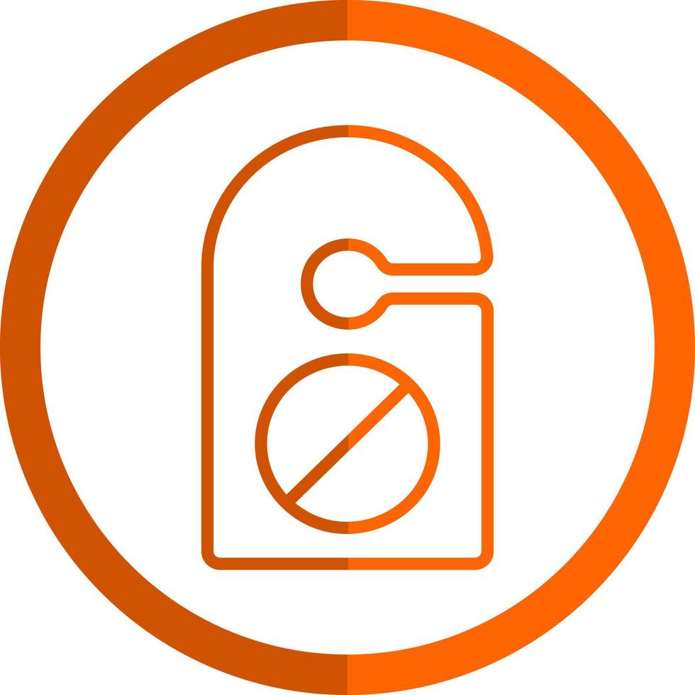 Do Not Disturb Vector Icon Design