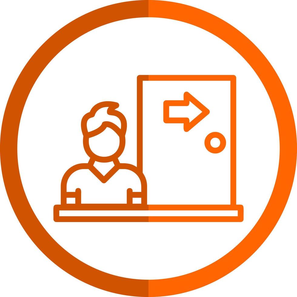 Dismissal Vector Icon Design