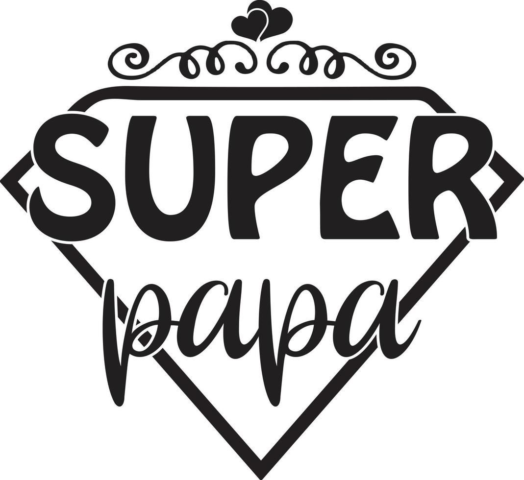 Super Family Svg Design vector