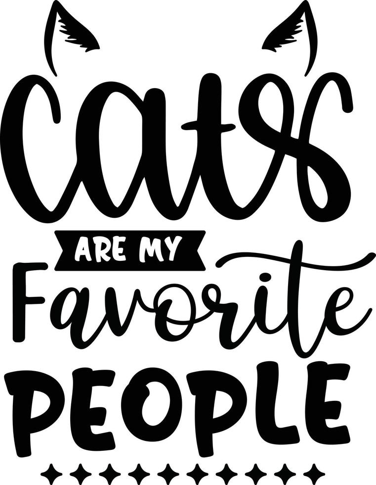 Cat Svg Design vector