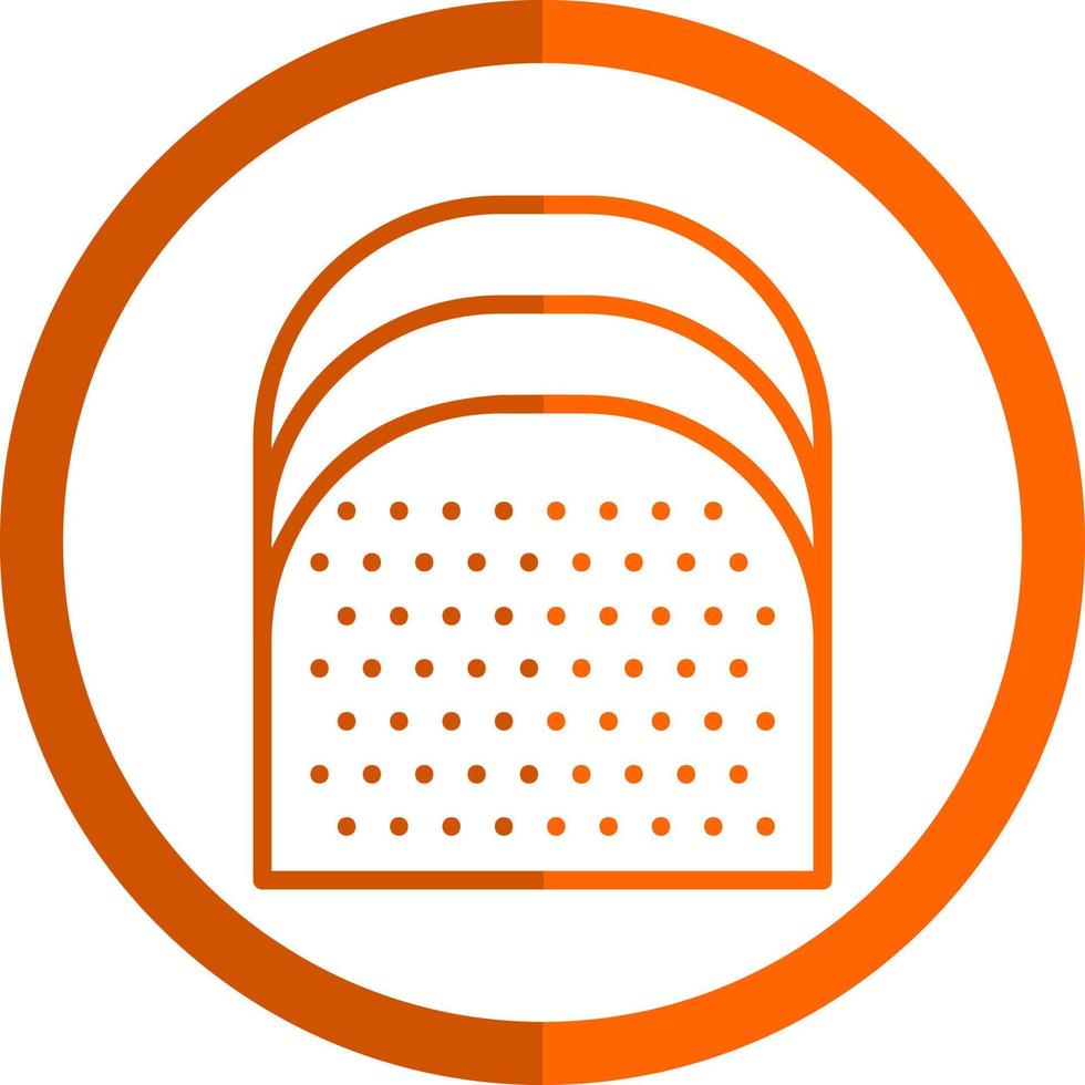 Toast Vector Icon Design