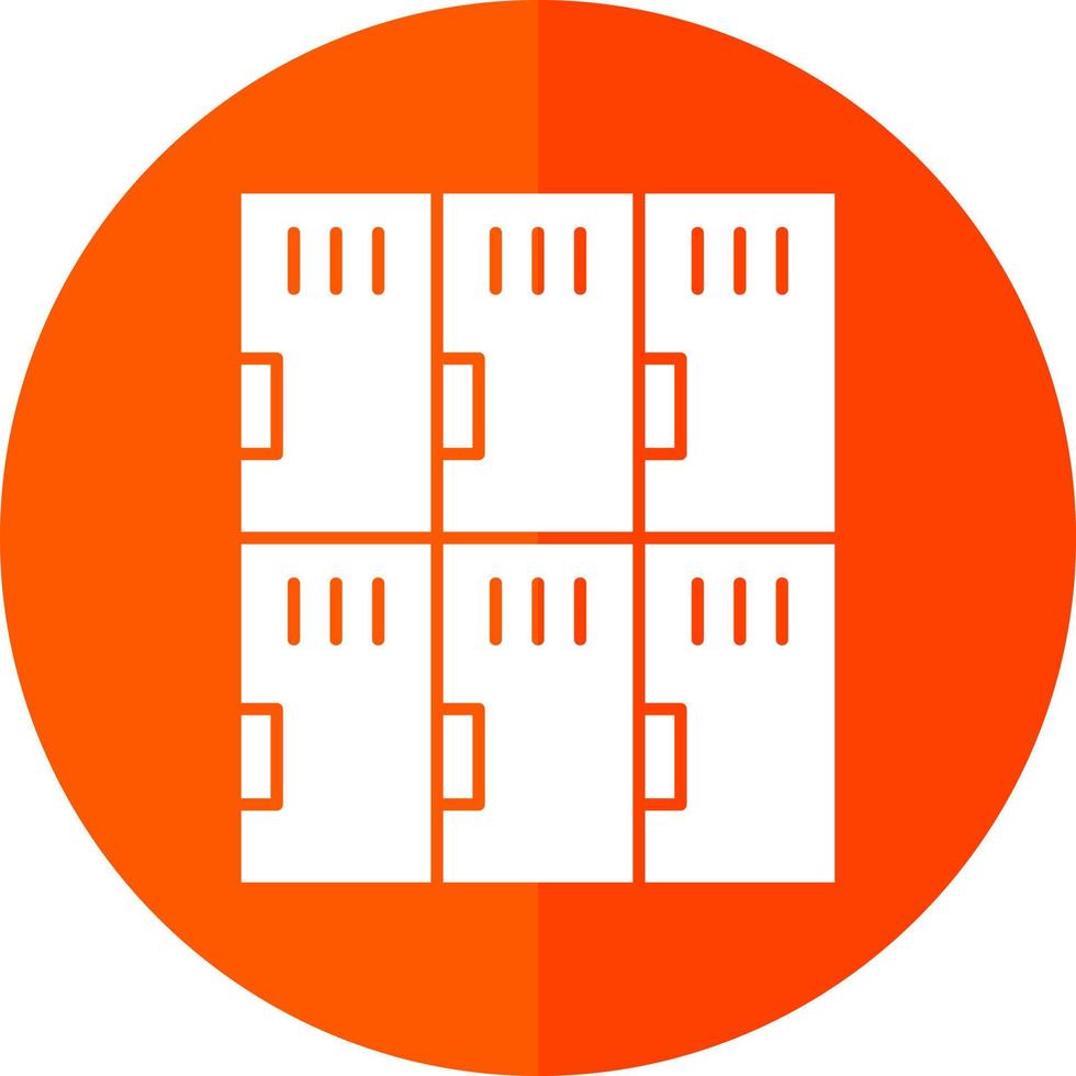 Locker Room Vector Icon Design