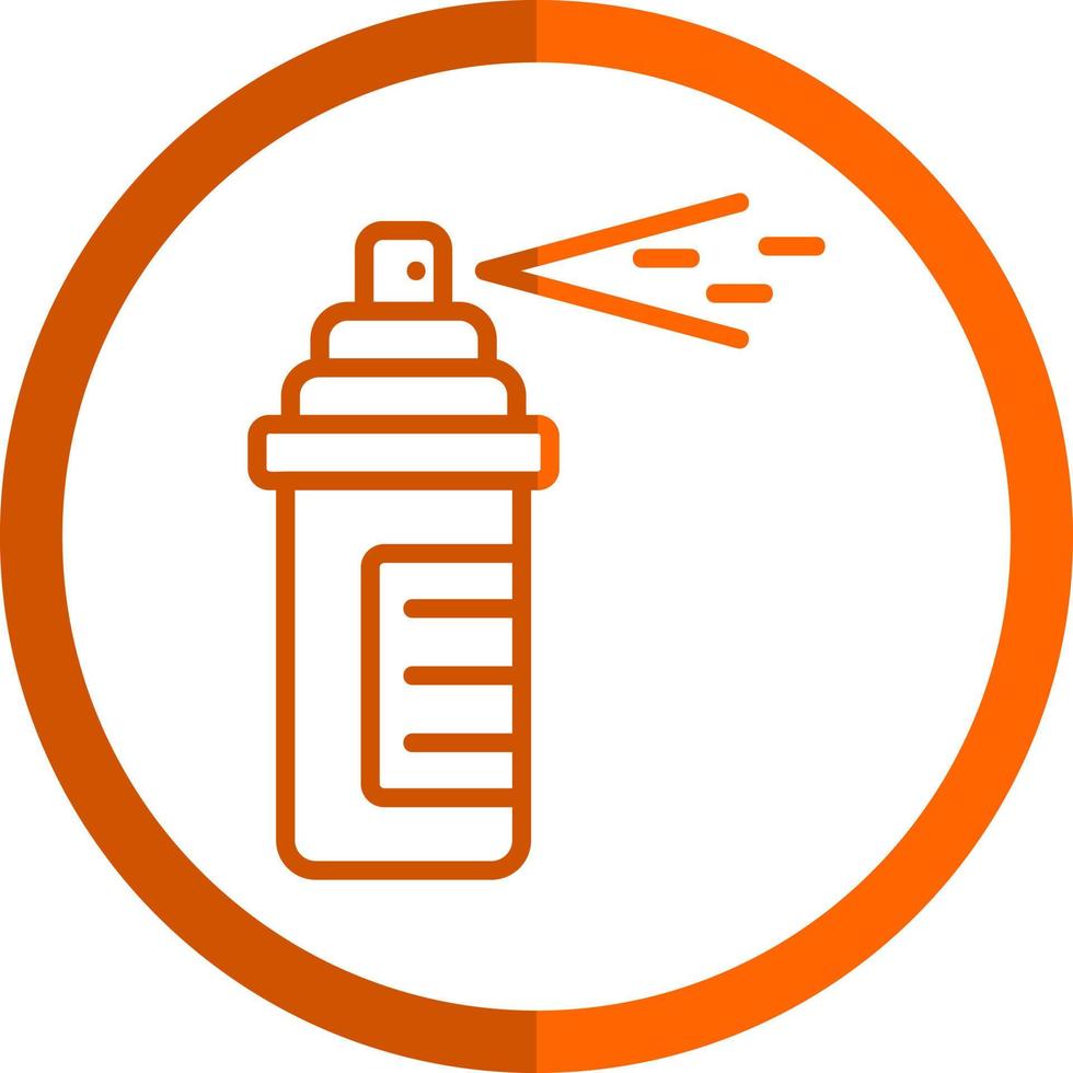 diseño de icono de vector de spray de pimienta