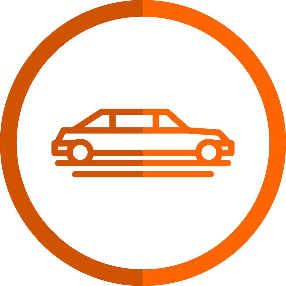 Limousine Vector Icon Design