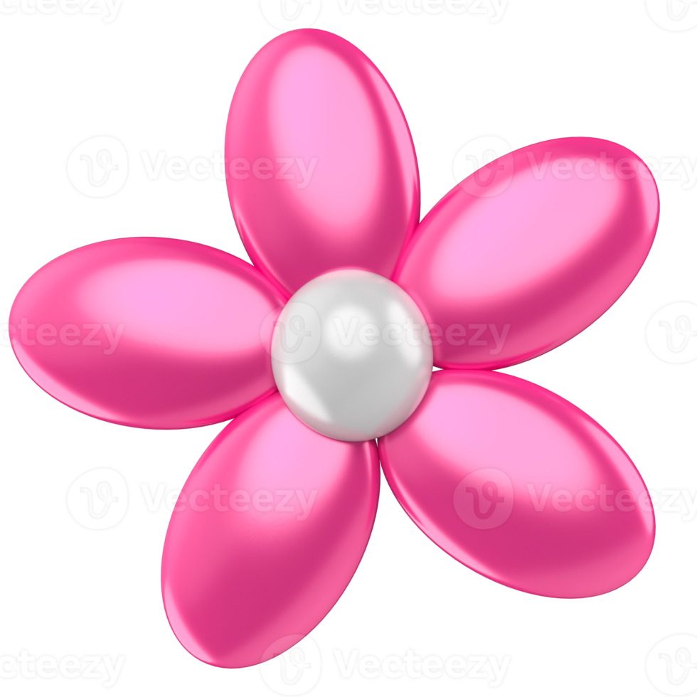 Women's day 3d flowers png