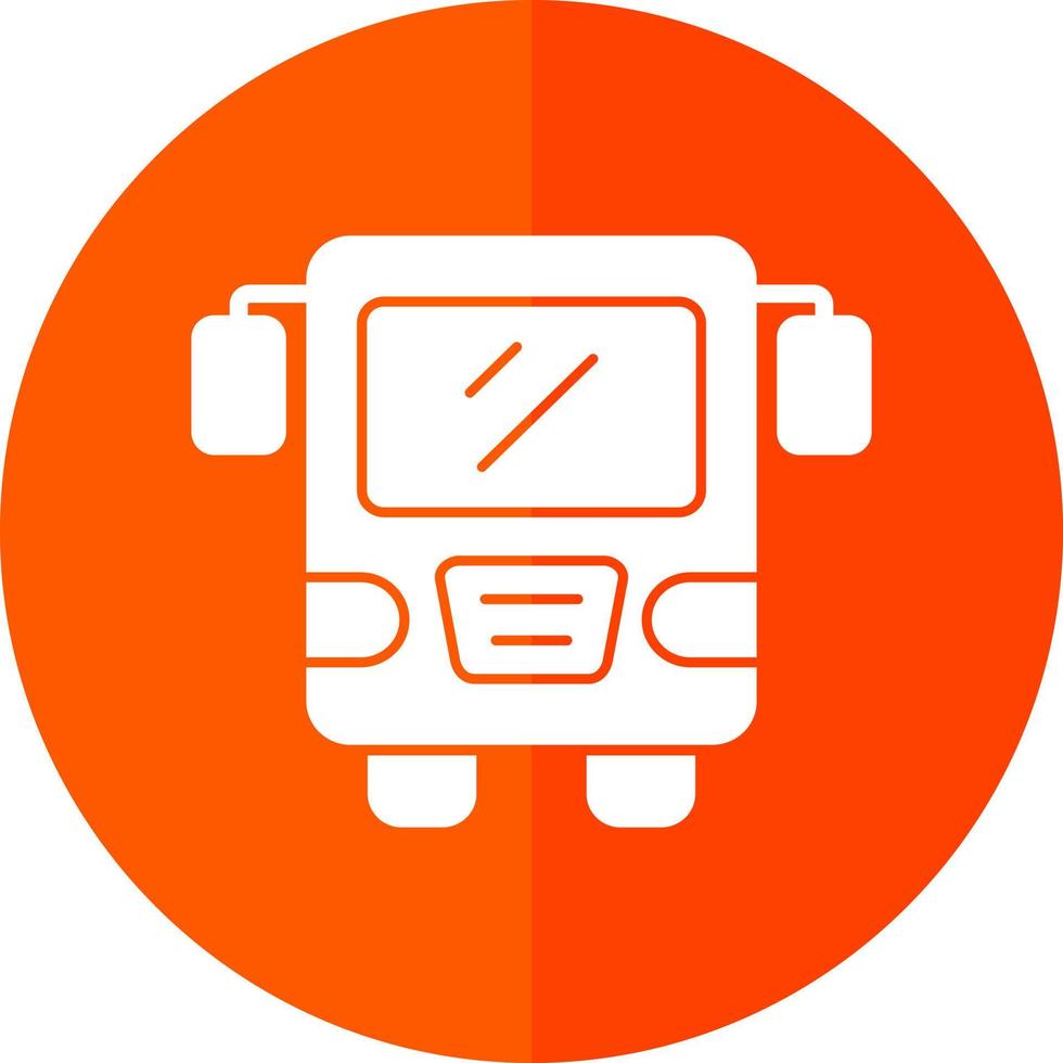 diseño de icono de vector de autobús