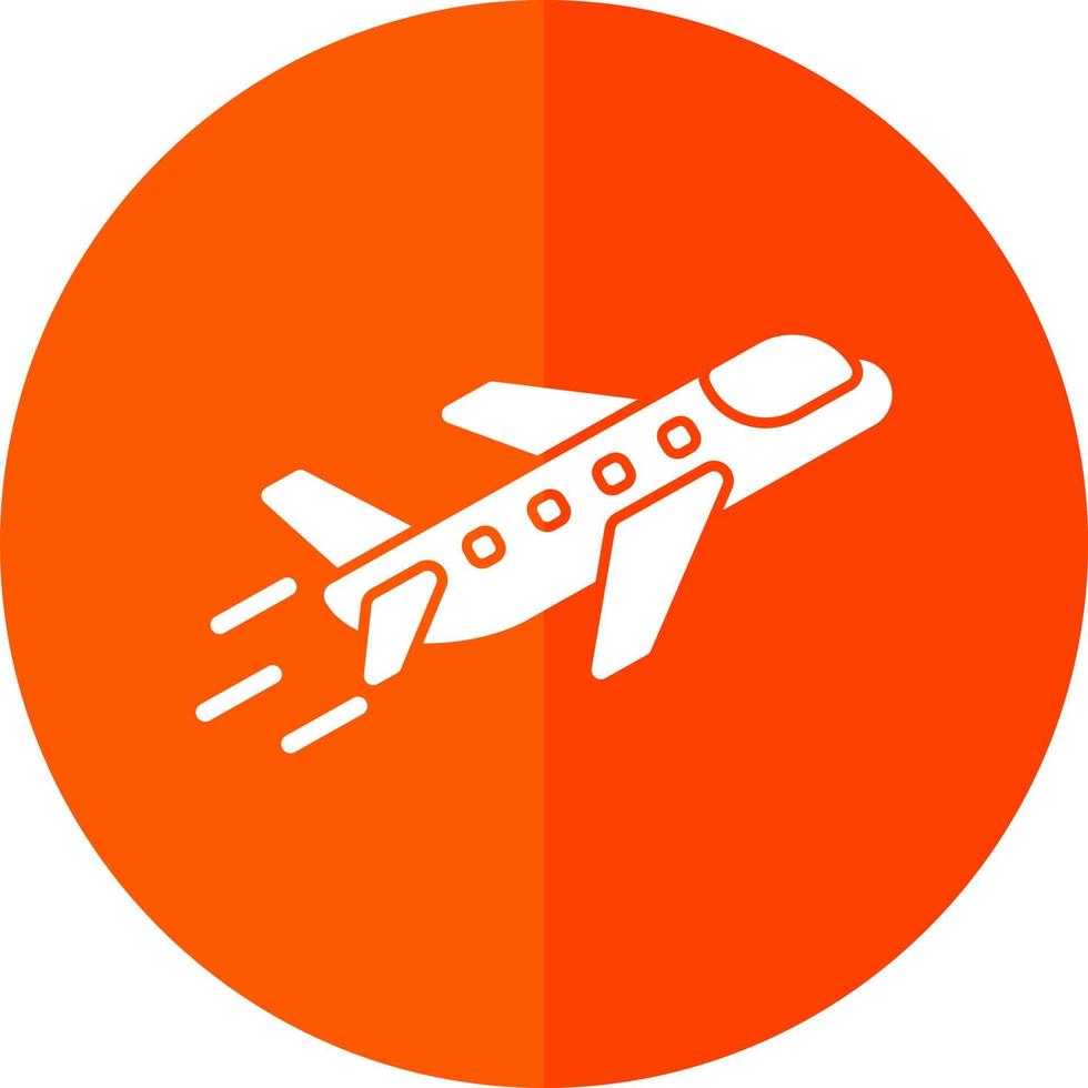 Airplane Vector Icon Design