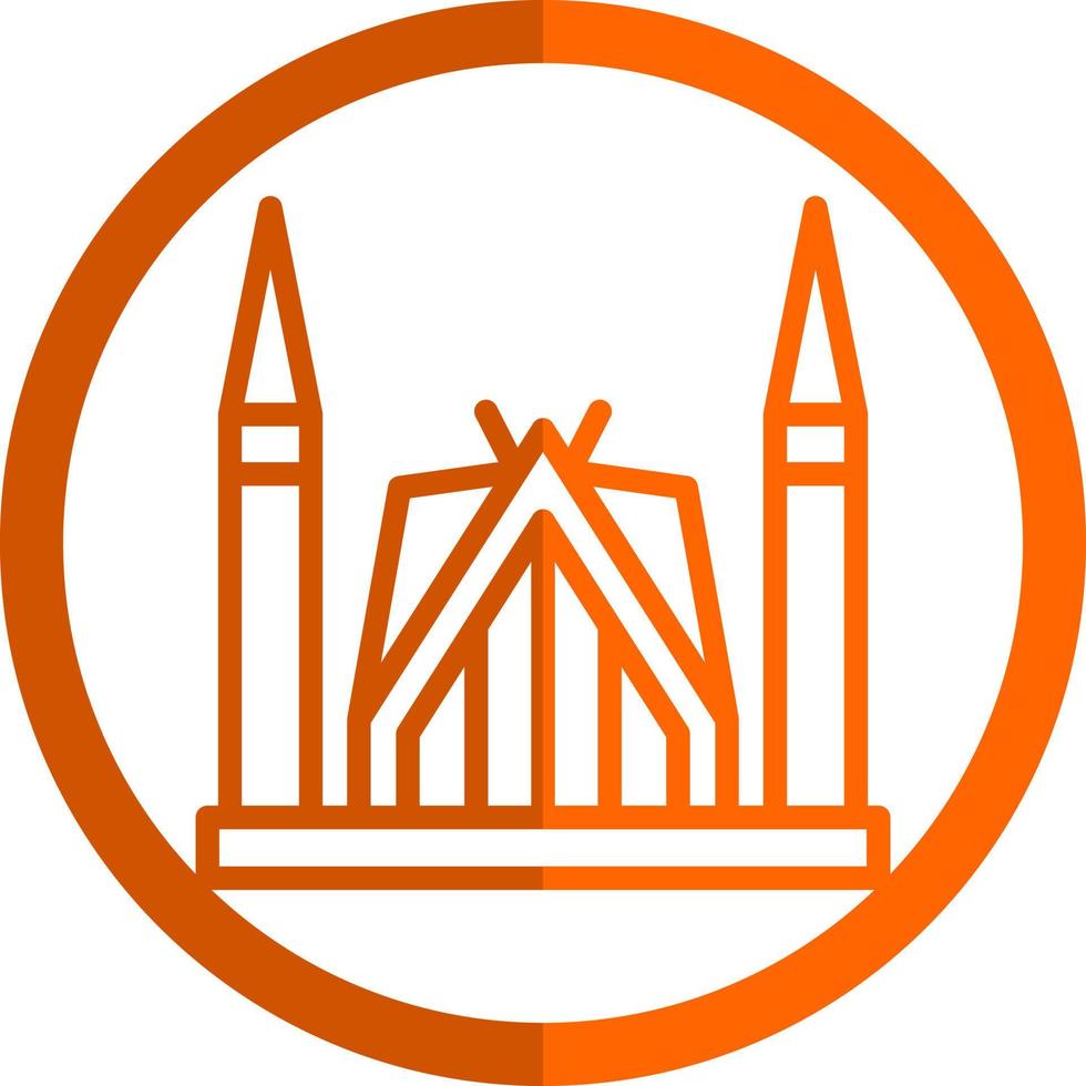 Landmark Vector Icon Design