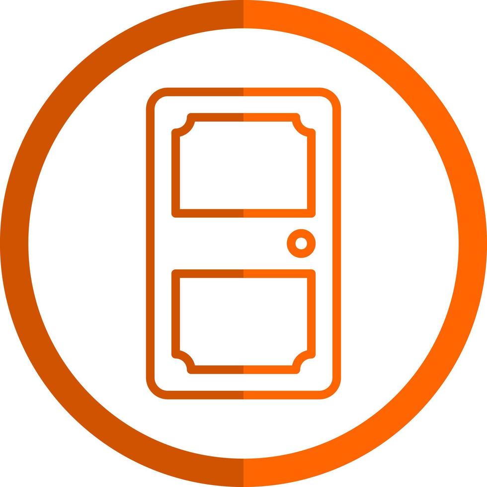 Door Vector Icon Design