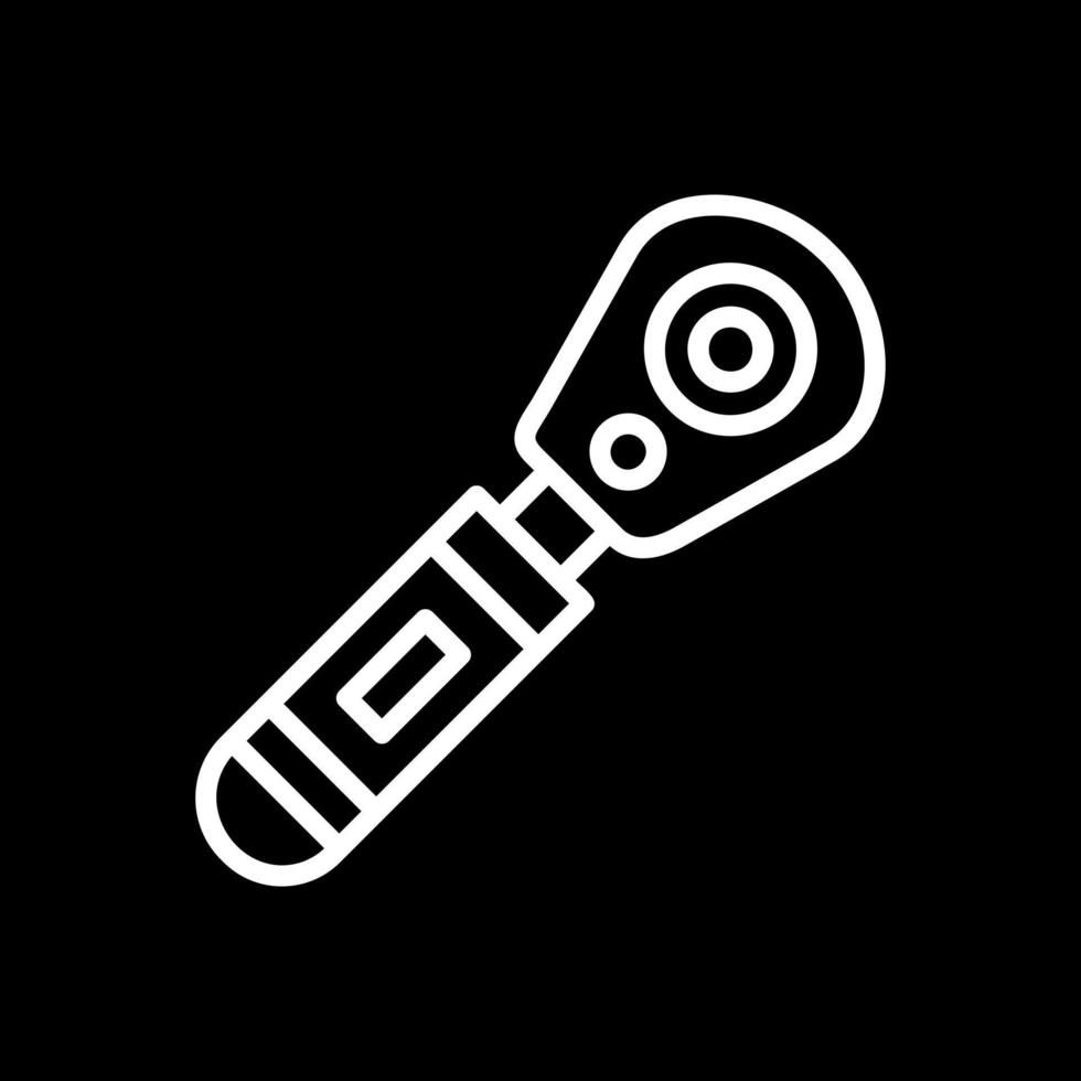 Ophtalmoscope Vector Icon Design