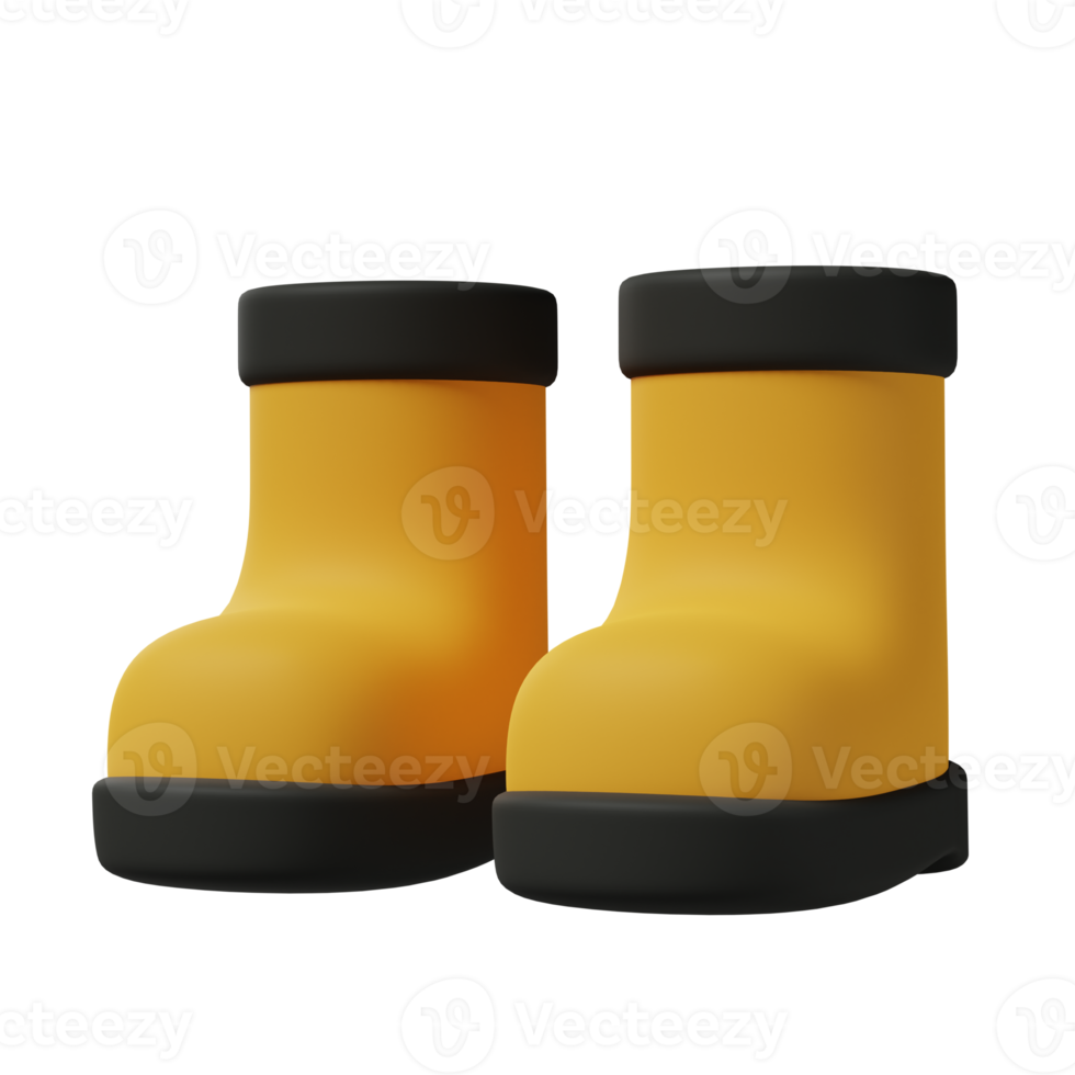 veiligheid schoenen 3d illustratie png