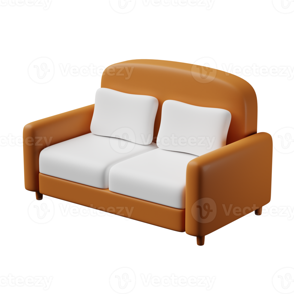 Couch 3d Illustration png