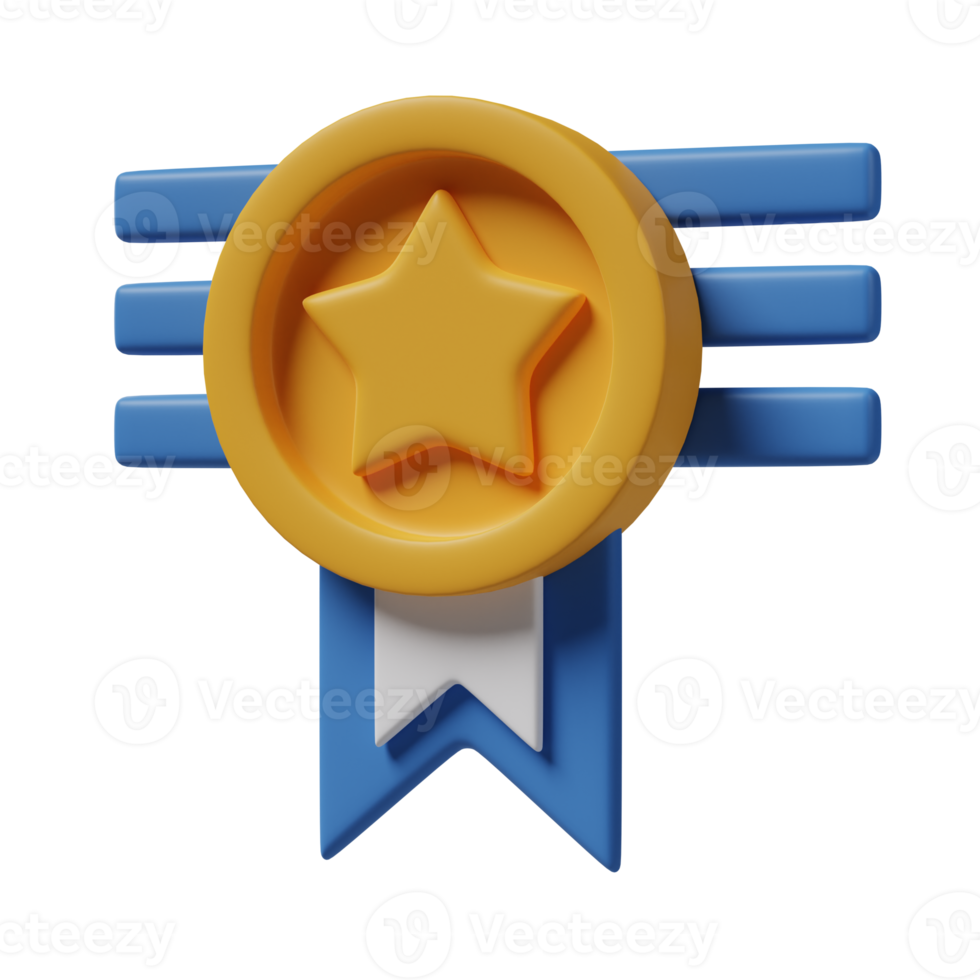 Achievement 3D Illustration png