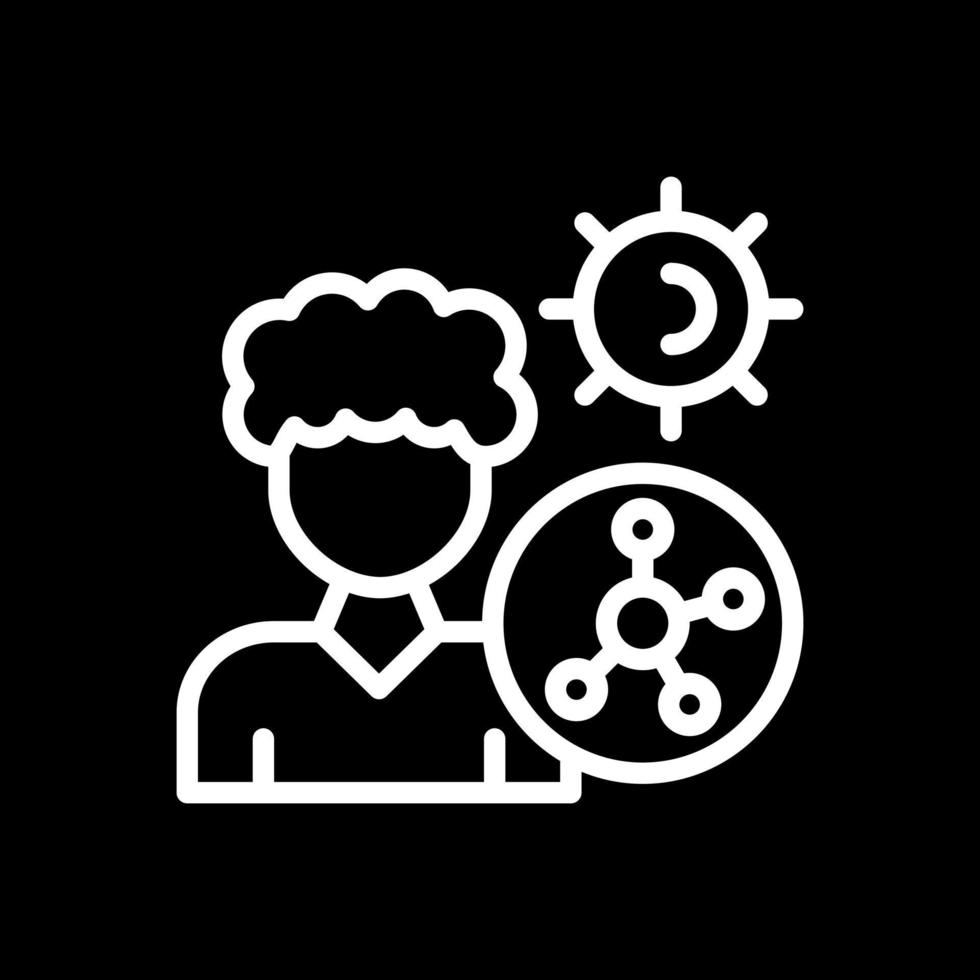 Autoimmune Disease Vector Icon Design