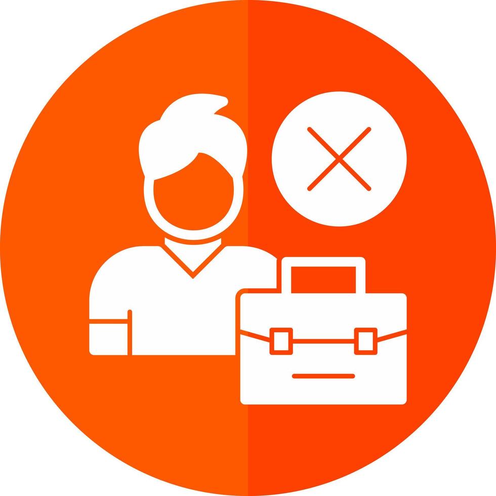 Unemployed Vector Icon Design