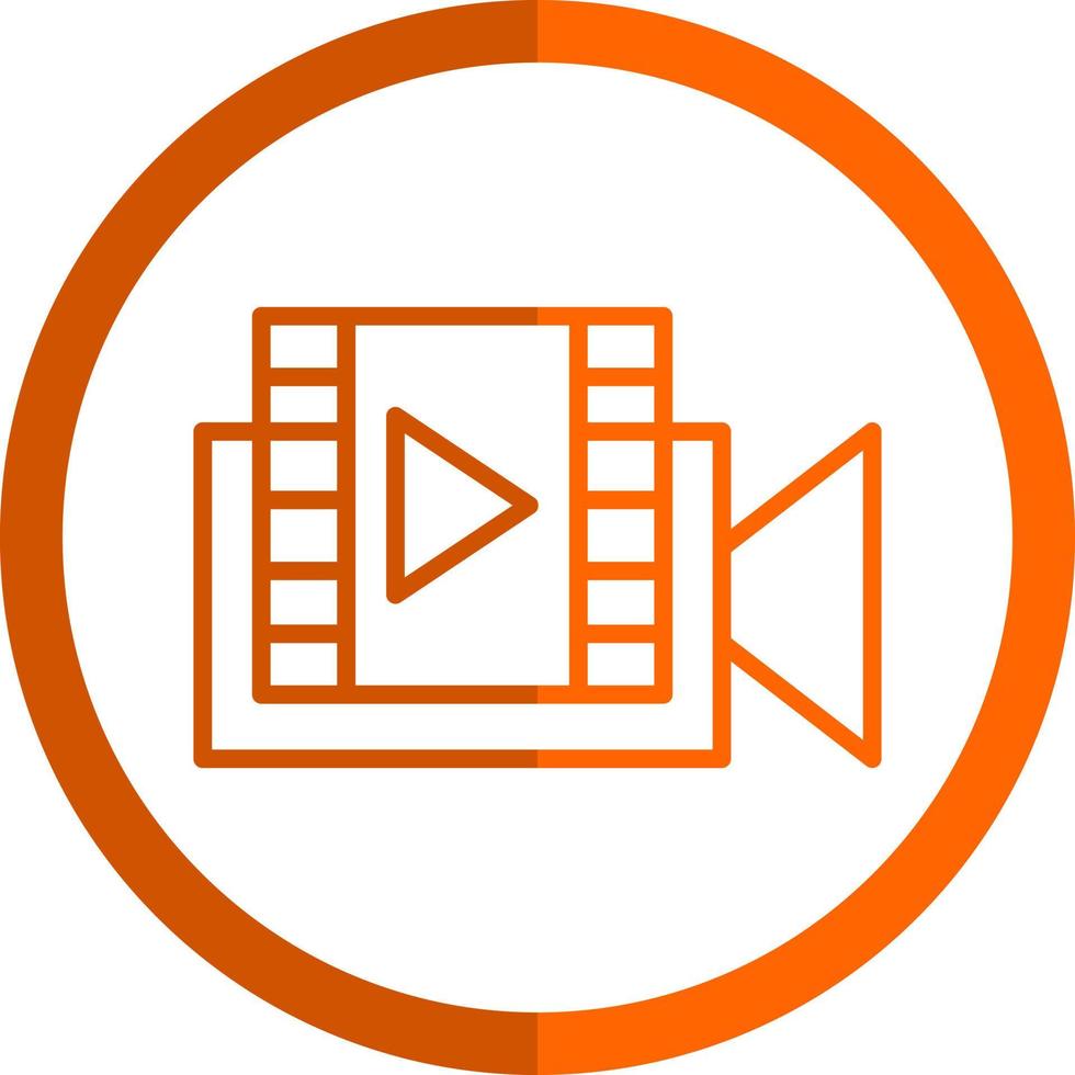 Video Production Vector Icon Design